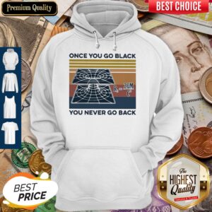 Alternative view of Science Once You Go Black You Never Go Back Shirt