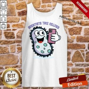 Alternative view of Scientists Take Cellfies Shirt