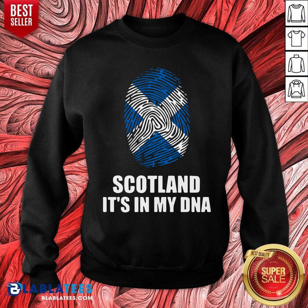 Scotland It'S In My Dna Shirt - Image 4