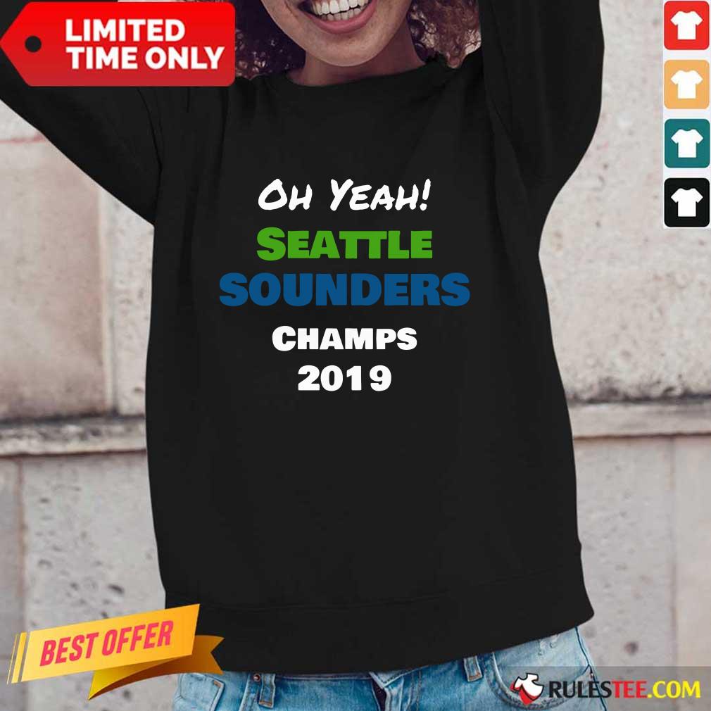 Seattle Sounders Champs 2019 Shirt - Image 2