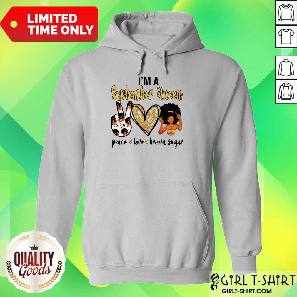 September Queen Peace Love Brown Sugar Shirt - Image 3