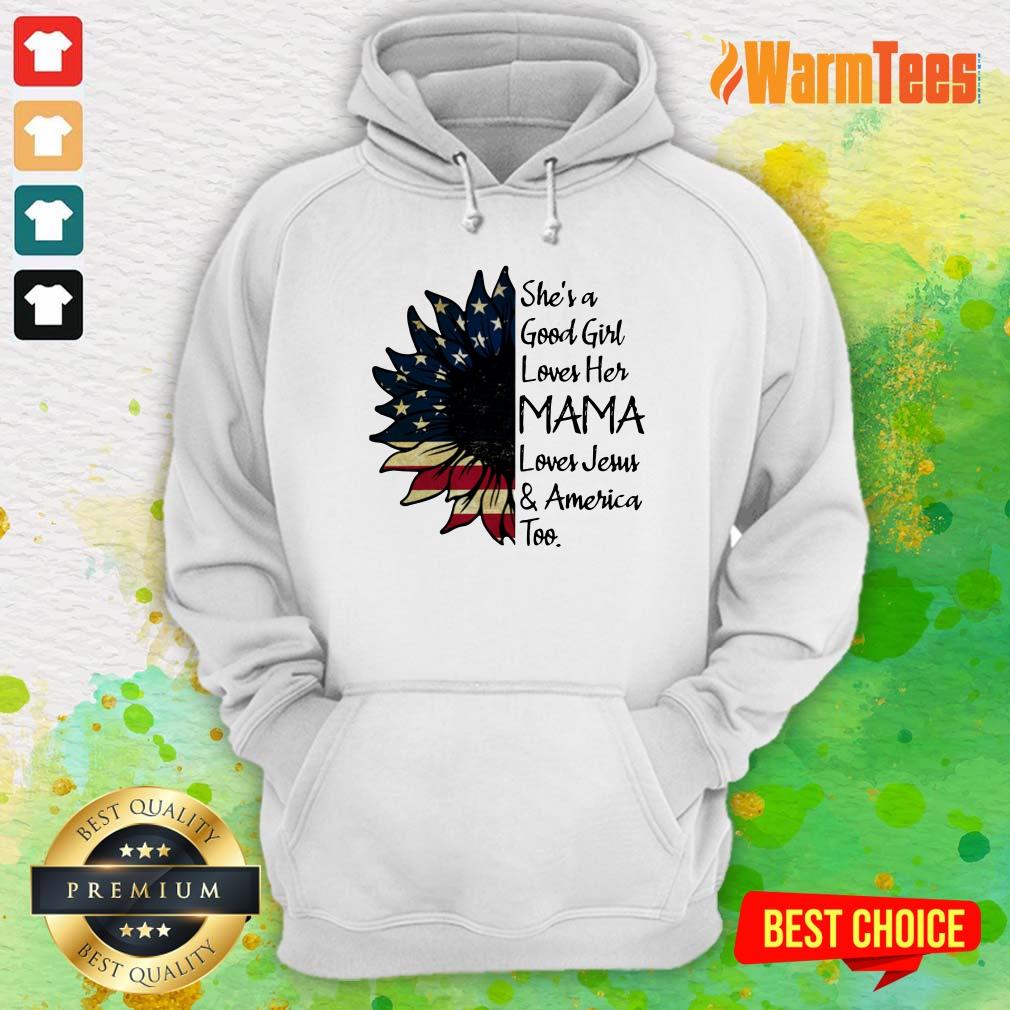 She's A Loves Her Mama Sunflower Shirt - Image 3