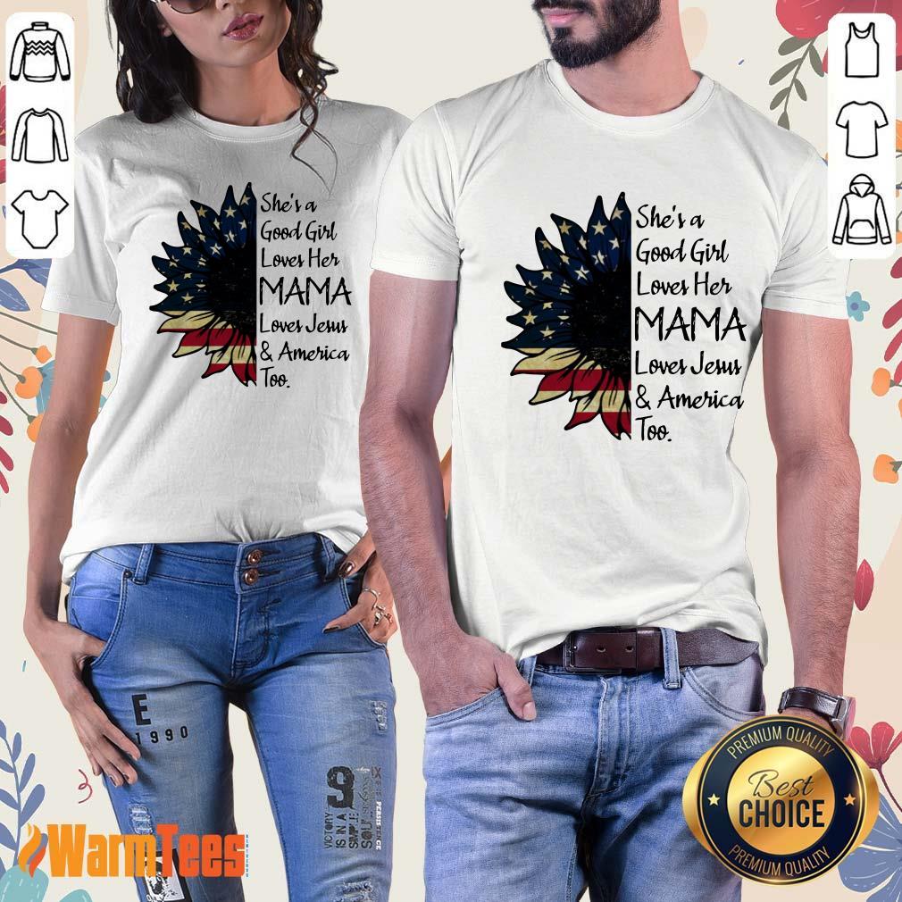 She's A Loves Her Mama Sunflower Shirt - Image 2