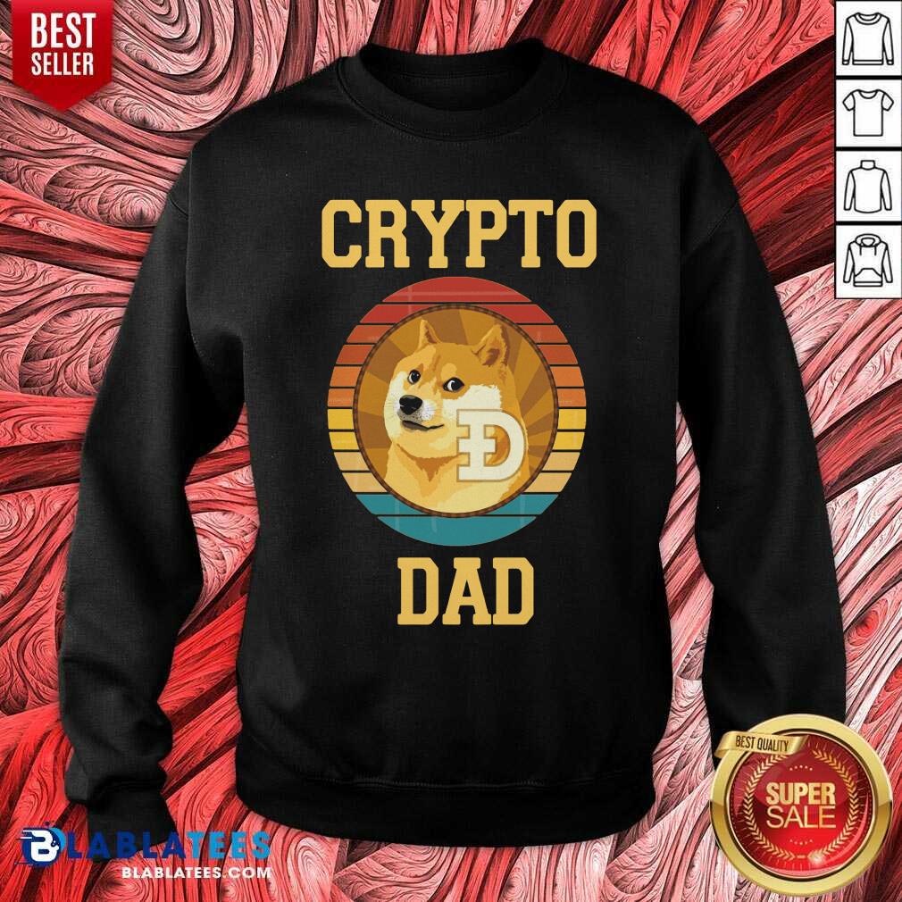 Shiba Inu Crypto Dad Shirt - Image 4