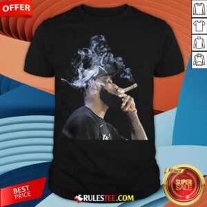 Pretty Lebron James Smoking Cigar Shirt