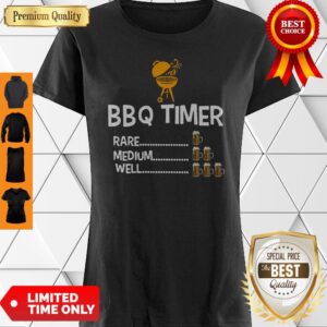 Premium BBQ Timer Rare Medium Well Shirt