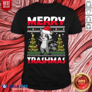 Grateful Merry Trashmas Raccoon Christmas Shirt