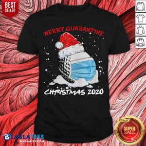 Lovely Merry Quarantine Christmas 2020 Golf Ball Shirt