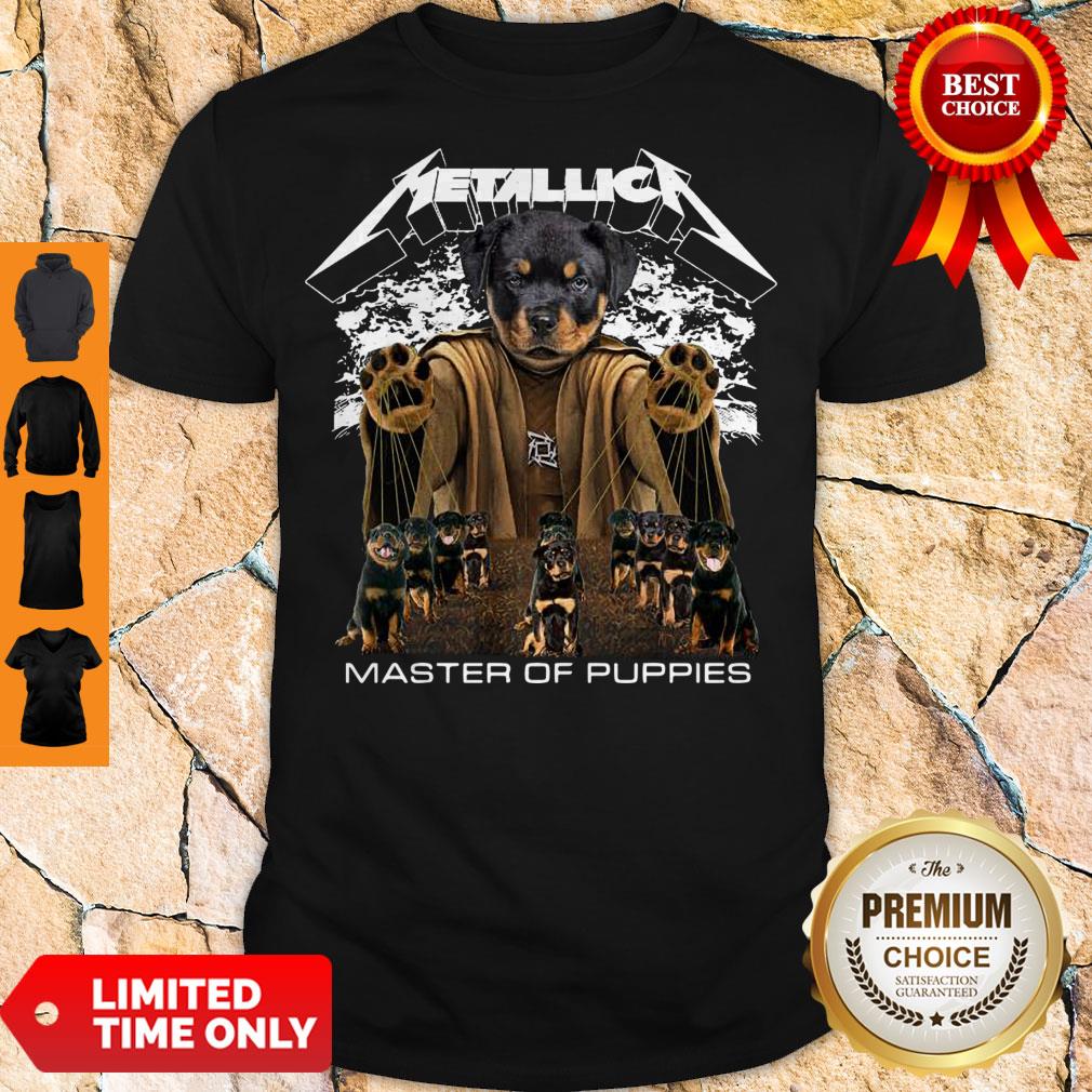 Top Metallica Austrian Black Master Of Puppies Shirt