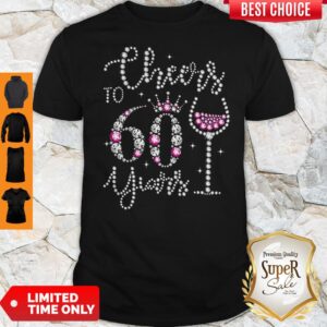 Premium Cheers To 60 Year Shirt