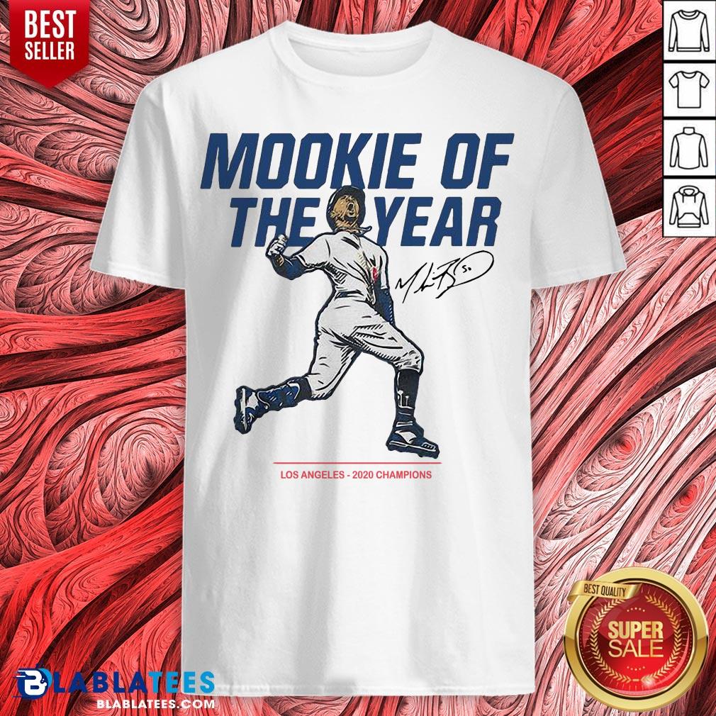 Good Mookie Of The Year Los Angeles Dodgers 2020 Champions Signature Shirt