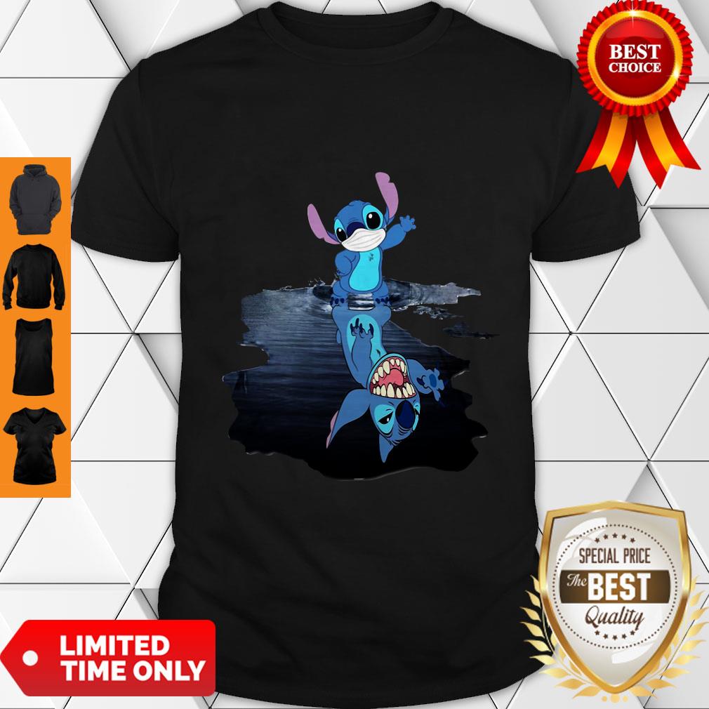 Nice Stitch Mask Water Mirror Shirt