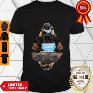 Official Rottweilers Mask Water Mirror Shirt
