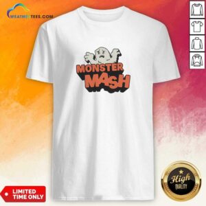 Monster Mash Slogan T-shirt