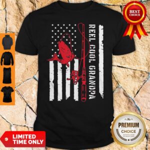 Veteran Reel Cool Dad Fishing Father's Day Shirt