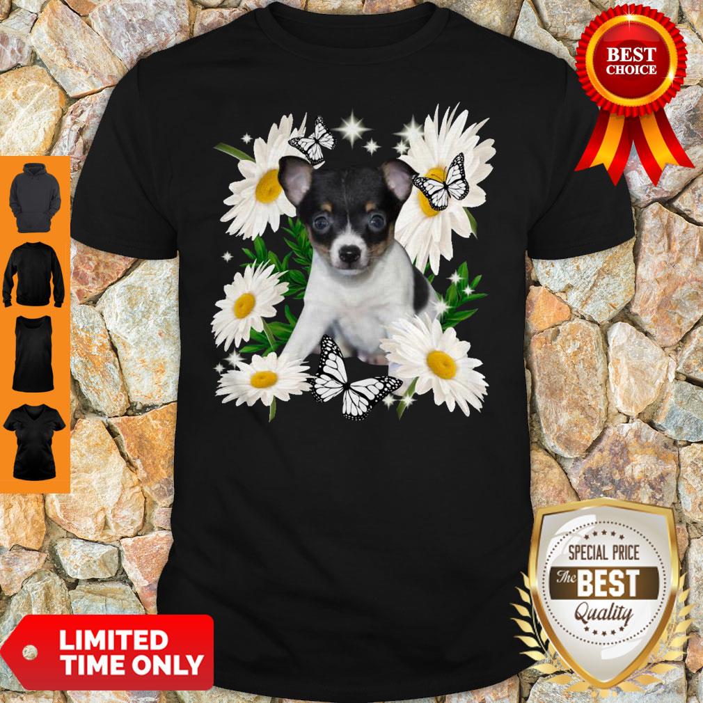 Official Toy Fox Terrier Daisy Flower Classic Shirt