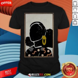 Pretty Black Queen Natural Hair Art Shirt