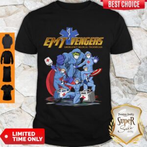 Top EMT Vengers Emergency Medical Technician Shirt