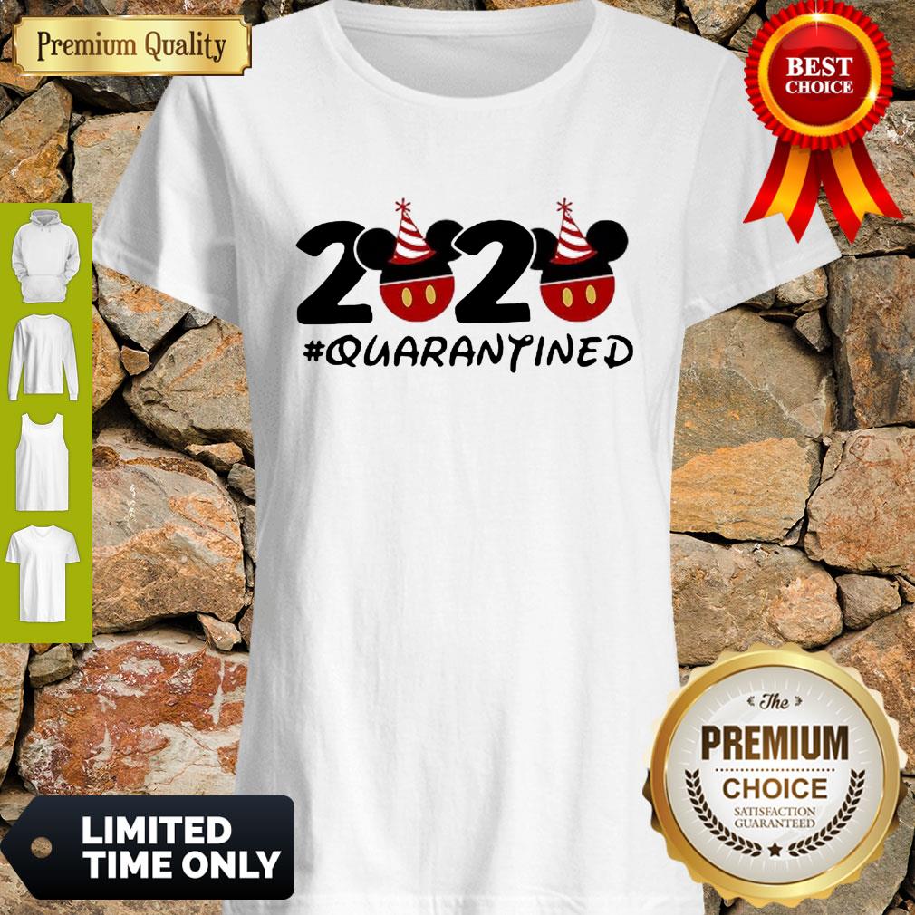 Pretty Disney Mickey Mouse 2020 #Quarantined Coronavirus Shirt