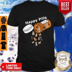 Pretty Happy Pills Version Cats Shirt