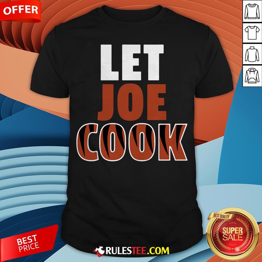Official Let Joe Cook Cincinnati Football Shirt