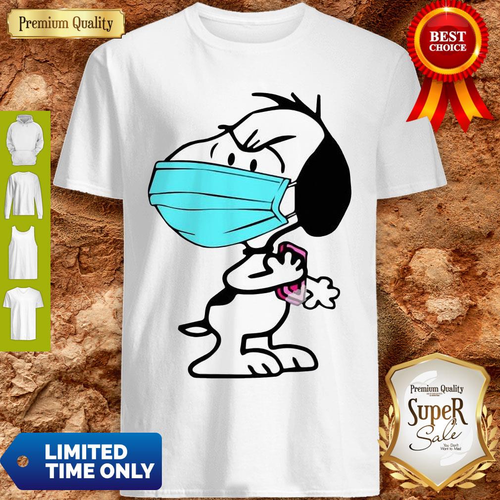 Good Snoopy Wash Your Hands Soap Shirt