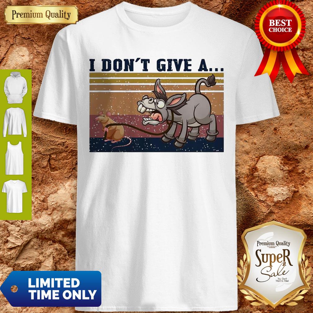 Pretty Mouse and Donkey I Don’t Give A Vintage Shirt