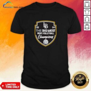 Big West Mens Volleyball Long Beach Champions T-shirt