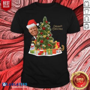Cute Donald Trump Merry Christmas Shirt