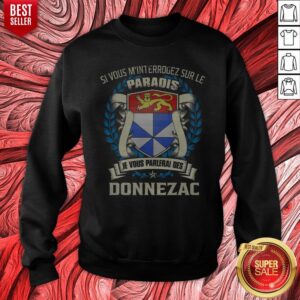 Alternative view of Si Vous M’interrogez Sur Le Paradis Je Vous Parlerai Des Donnezac Shirt