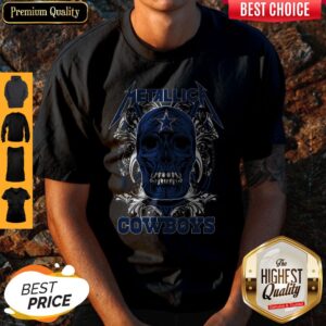 Skull Metallica Dallas Cowboys Shirt