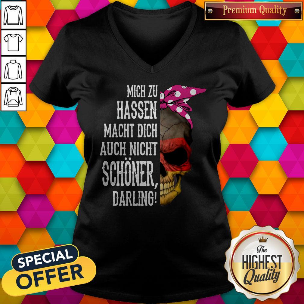 Skull Mich Zu Hassen Macht Dich Auch Nicht Schoner Darling Halloween Shirt - Image 3