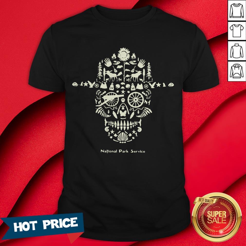 Skull National Park Service Shirt