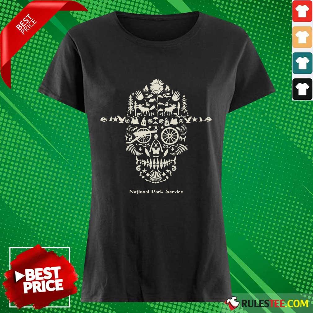Skull National Parks Service Shirt - Image 3