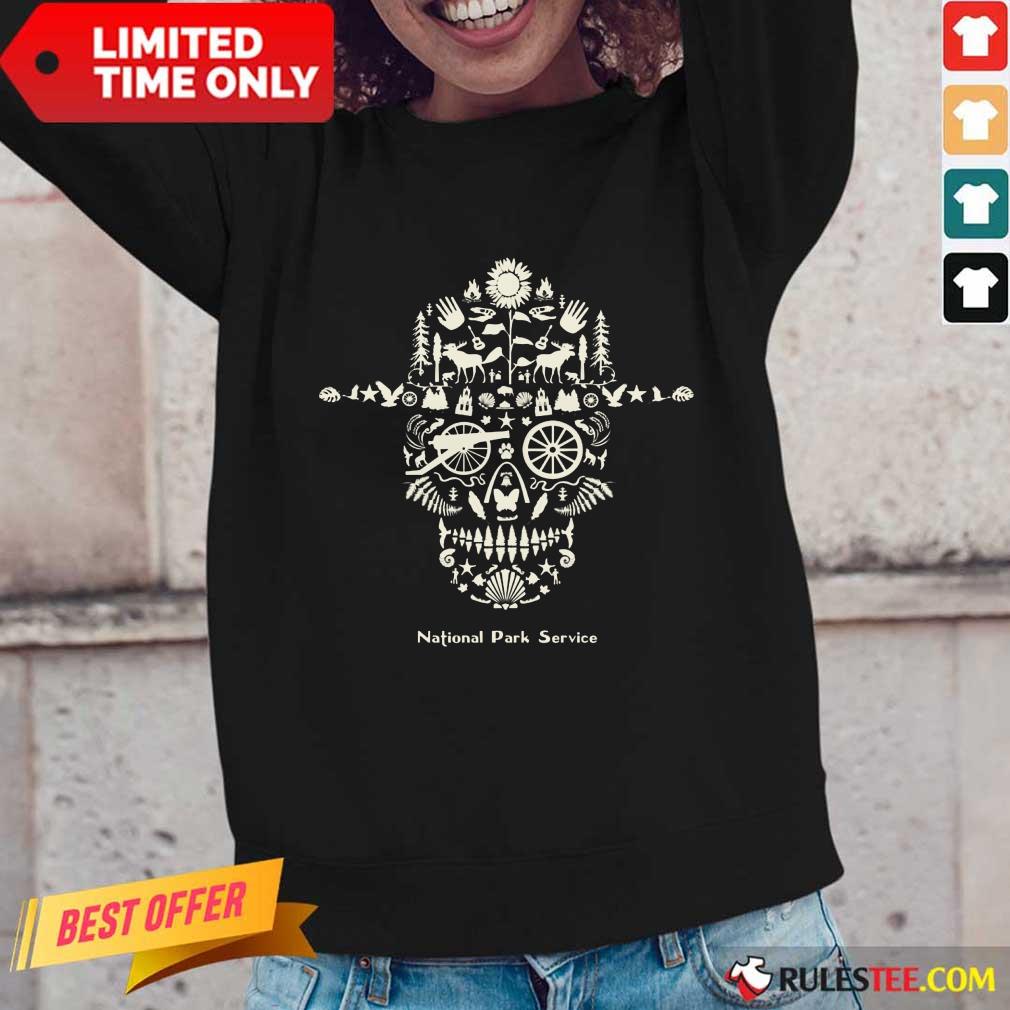 Skull National Parks Service Shirt - Image 2