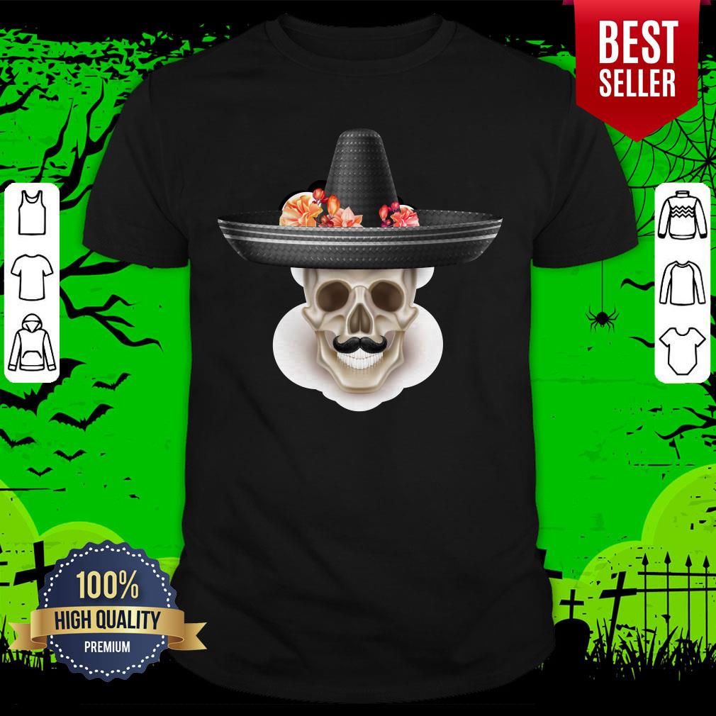Skull Simple Gentlemen Day Of The Dead Shirt