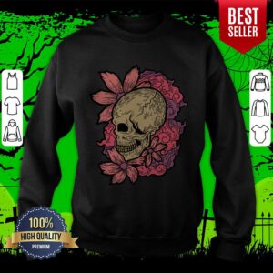 Alternative view of Skull Vintage Dia De Muertos Day Of The Dead Shirt