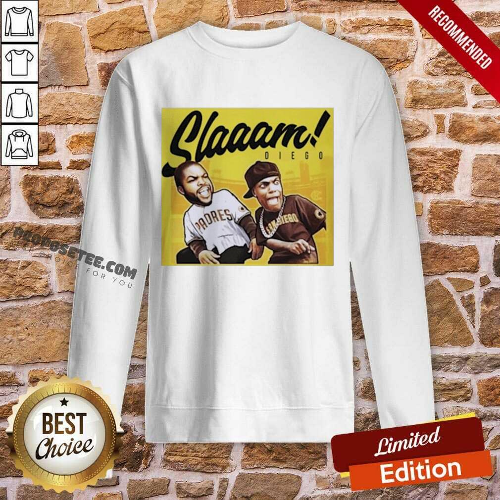 Slaaam Diego Funy Meme Shirt - Image 4