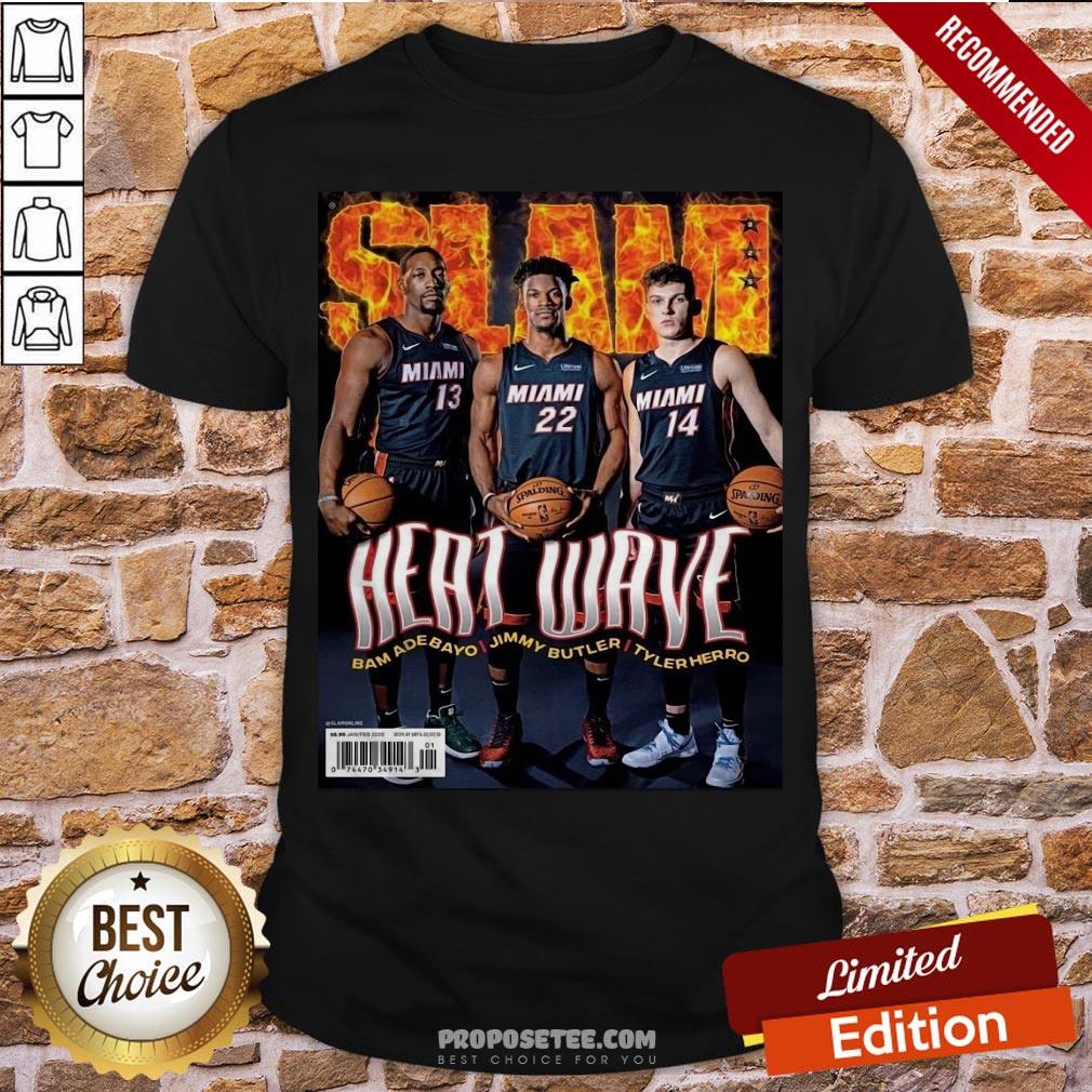 Slam Heat Wave Basketball Shirt