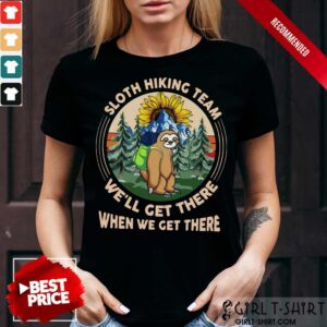 Sloth Hiking Team Vintage Shirt