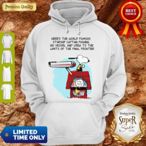 Alternative view of Snoopy And Woodstock Here’s The World Famous Starship Snoopy’s House Shirt