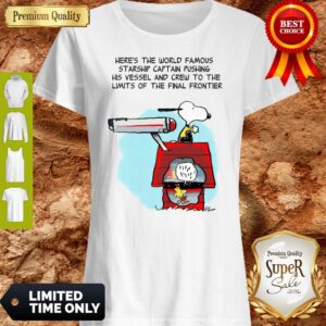Snoopy And Woodstock Here’s The World Famous Starship Snoopy’s House Shirt