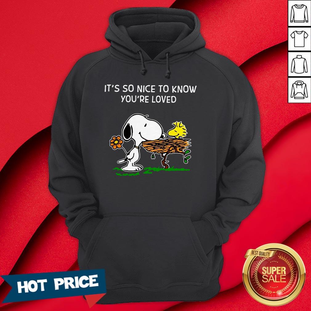 Snoopy It’s So Nice To Know You’ve Loved Shirt - Image 5