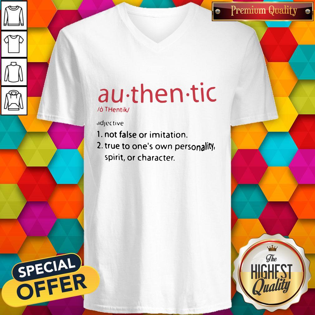 So Au Then Tic Not False Or Imitation True To One's Own Personality Spirit Or Character Shirt - Image 5