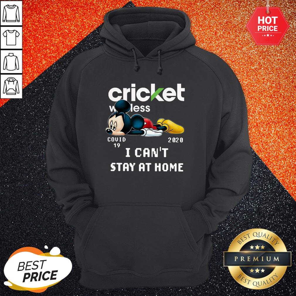 So Cricket Wireless Mickey Mouse Covid 19 2020 I Can’t Stay At Home Shirt - Image 5