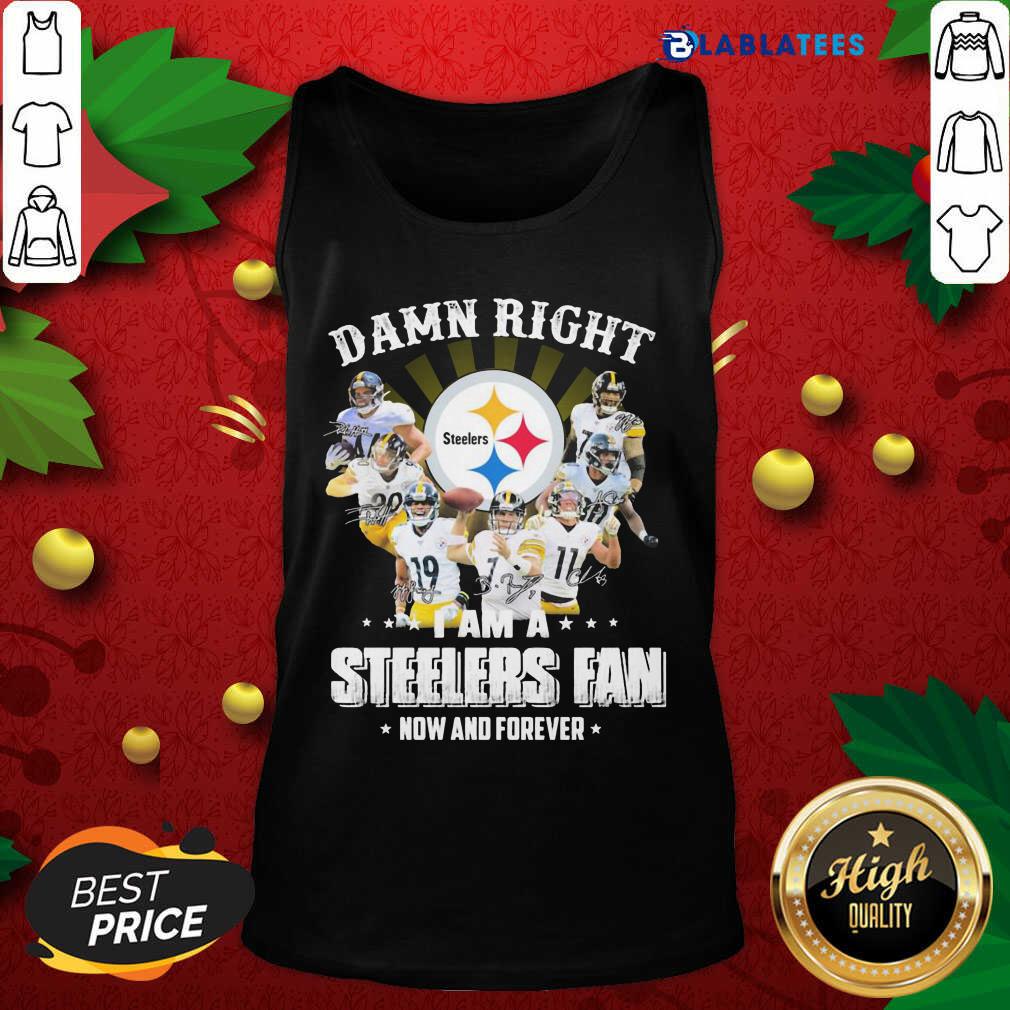 So Damn Right I Am A Pittsburgh Steelers Fan Now And Forever Signature Shirt - Image 5