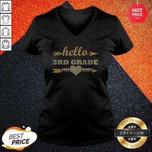 Alternative view of So Hello 3rd Grade Teacher Kids Back to School Gift Third Shirt