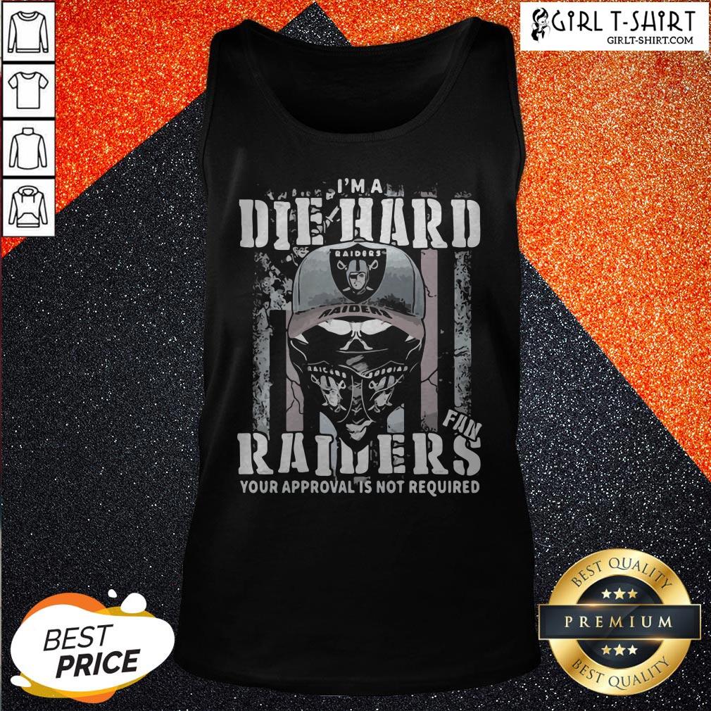 So I’m A Die Hard Fan Oklahoma Raiders Your Approval Is Not Required American Flag Shirt - Image 3