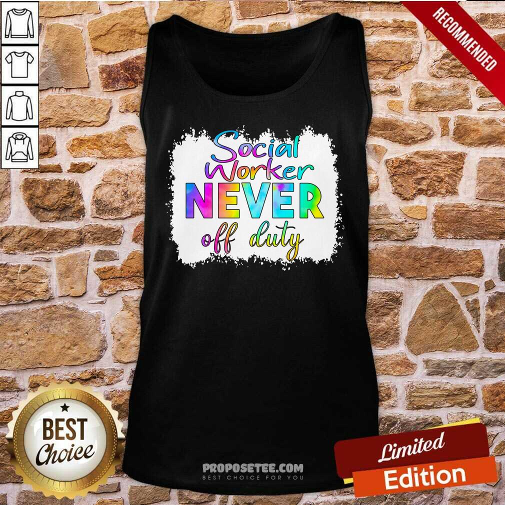 Social Worker Never Off Duty Shirt - Image 4