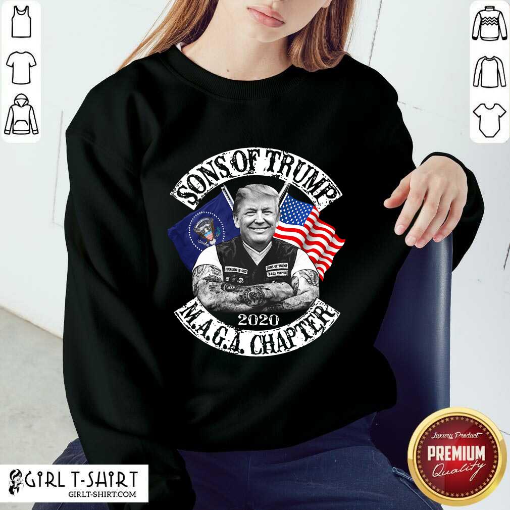 Sons Of Trump 2020 MAGA Chapter Shirt - Image 4